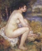 Pierre Renoir Female Nude in a Landscape Sweden oil painting artist